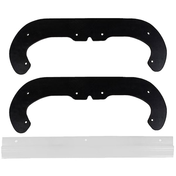 Aic Replacement Parts Paddles & Scraper Kit for Power Clear 180 418 Fits Toro No 117-7700 117-7717 - 117-7700-117-7717KIT