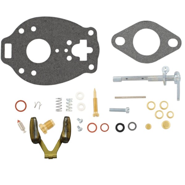 Aic Replacement Parts Series Carburetor Kit Fits Case Tractor VA TSX 114 212 253 597 with Float - KT-FSC30-0067