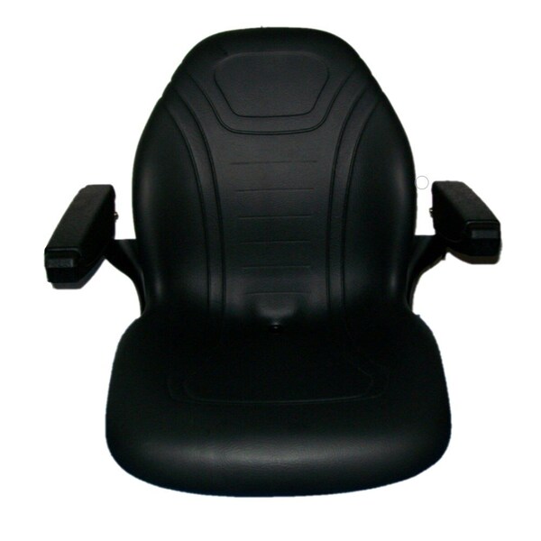 Aic Replacement Parts Seat and Arm Rest Kit Fits Ford New Holland TC Compact Tractors TC25 TC29 TC33 - LVA10029-KH-BLACK-KIT