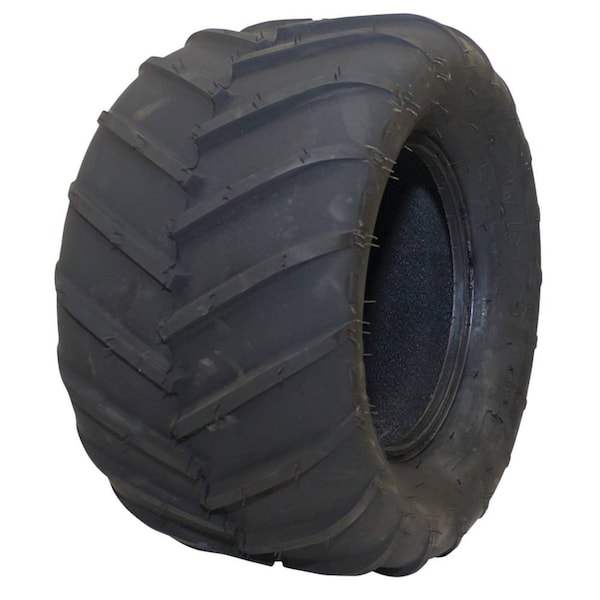 Stens 24x12.00-12 Lawn Mower Tire, 4 Ply, Chevron, 20 psi - 165-604