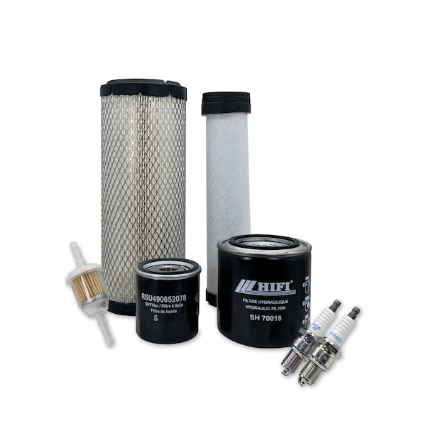 Hero Preventative Maintenance Kit John Deere 737 Zero-Turn Mower Heavy-Duty Air Cleaner S/N 030001 - MSU-JD-0918