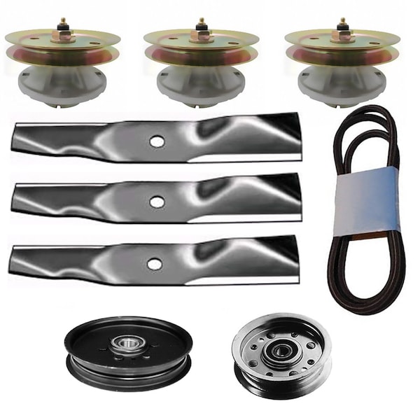 Aic Replacement Parts Rebuild Mower Deck Kit Fits John Deere 54 425 445 455 M112269 AM121342 M115496 - KT-LAE40-0071