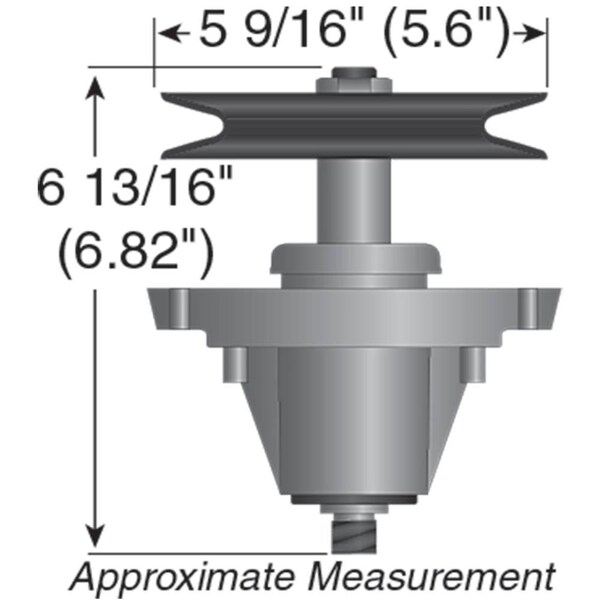 Stens Spindle Assembly Fits Forcub Cadet 918-06978 Mtd 618-06978 285-705 - 285-705