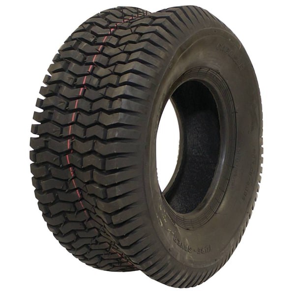 Stens 18x7.50-8 Lawn Mower Tire, 4 Ply, Turf Saver, 24 psi - 165-031
