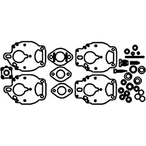 Aftermarket Fits Ford Tractor Carburetor Kit for Zenith Carb 2000 231 3000 335 4000 5000 535 - ZCK04