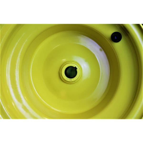 Antego 20 x 10-8 in Lawn Mower Tire & Wheel, 2 Ply, John Deere Yellow - A87001800601022010008