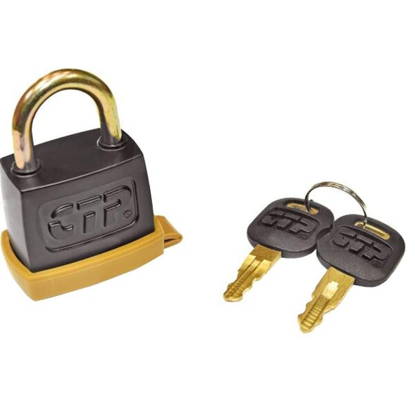 Aftermarket Fits Caterpillar Fits CAT PADLOCK WITH KEY 5P8500 2462641 FUEL CAP INCLUDES COVE - OTK20-0723