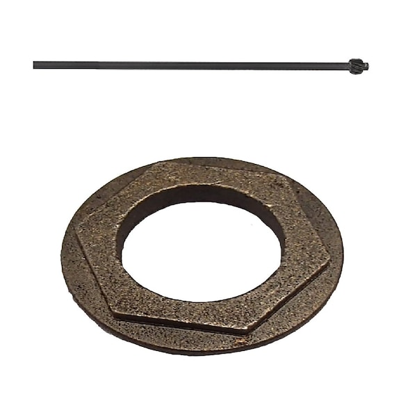 Aic Replacement Parts 738-0919A 941-0656A 7380919 Steering Shaft And Hex Bearing fits MTD 05GD - 738-0887-BUSHING