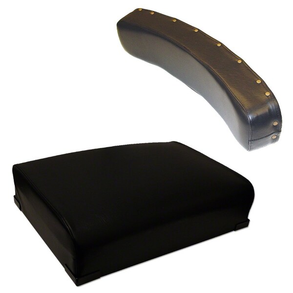 Aic Replacement Parts Back Cushion & Bottom Seat Cushion Set Fits John Deere 50 60 70 80 A B - AR30180-BLACKBACKREST