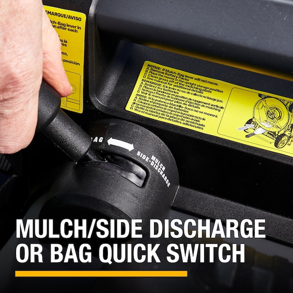 Caterpillar Cat 60V 21 in. Brushless Lawn Mower, 5.0ah Battery and Charger Included - DG670