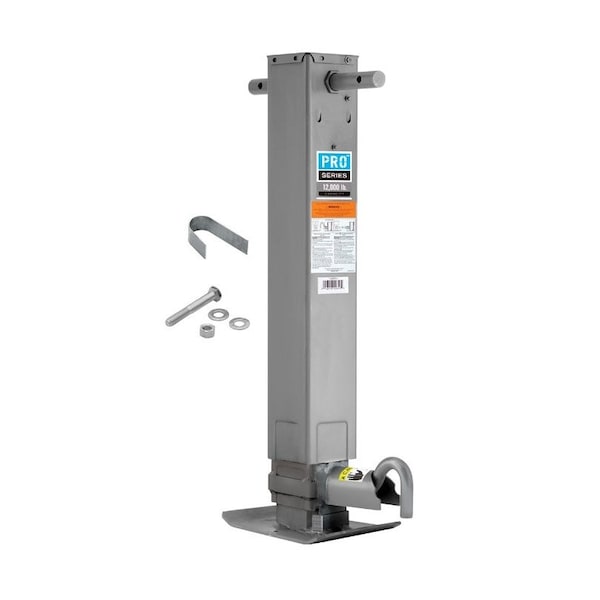 Aftermarket Weld-on Square Trailer Jack (12,000 lbs) - TLU30-0027