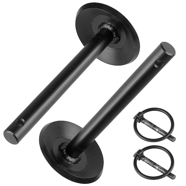 Aic Replacement Parts Heavy-Duty Snow Plow Skid Shoes Pair for ATV & UTV - 5/8 Shaft - KT-SPN25-0052_X2
