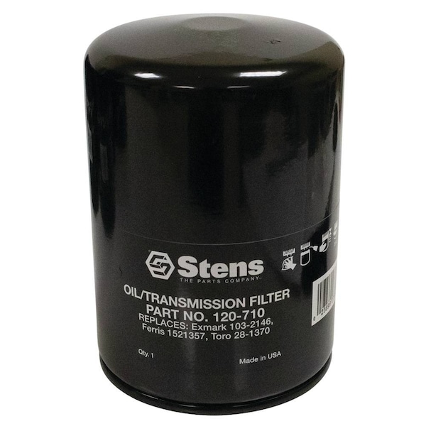 Stens Transmission Filter For Exmark Lazer Z Xp Bobcat 310 Mowers 120-710 - 120-710