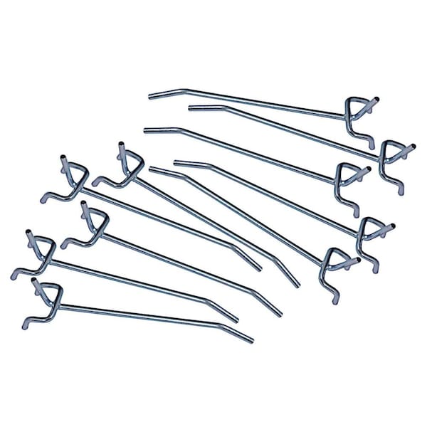 Stens 4" Pegboard Hook Fits 1/8" And Larger Pegboard Holes 4"L - 785-023