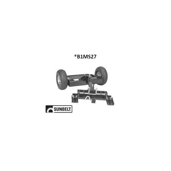A & I Products TWO WHEEL SULKY WITH 18" ARM 29" x13" x11" - A-B1MS34