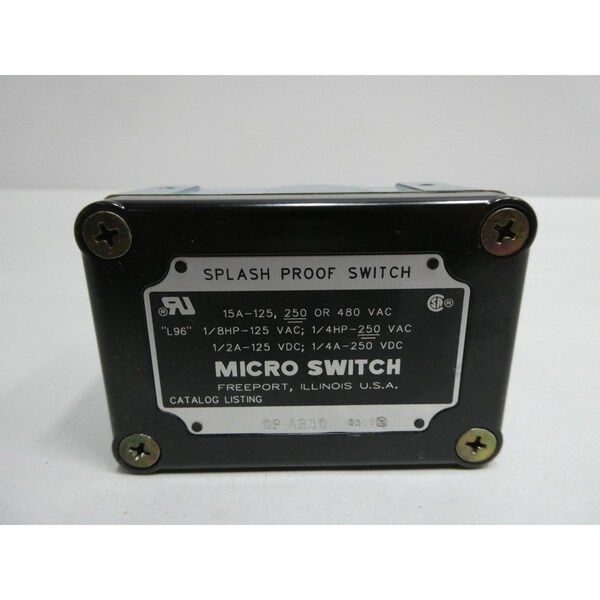 Interruptor de límite resistente a salpicaduras Honeywell de 125/250V-AC - OPD-AR30