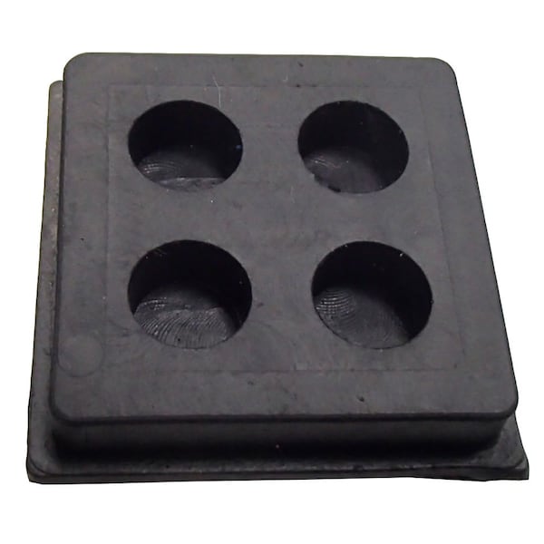 Aftermarket 2" x 2" x 3/4" Anti Vibration Pad Heavy Duty All Rubber Isolation Pad - OTK20-0457