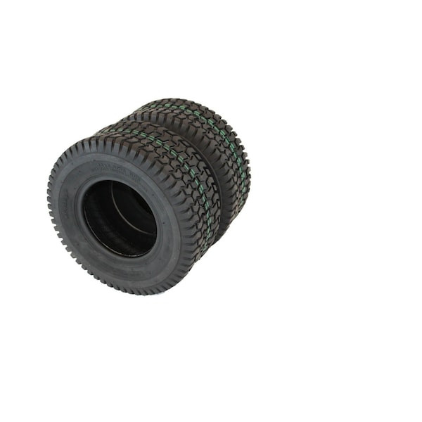 Antego 13 x 5-6 in Lawn Mower Tire & Wheel, 4 Ply, Turf, Black - T0104135006