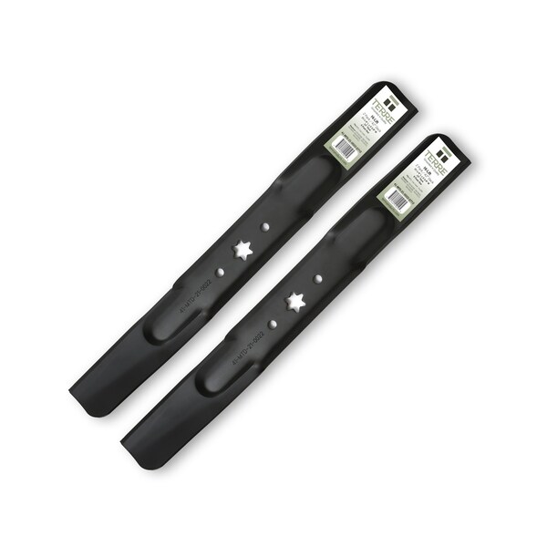 T Terre 3-Pack Medium Lift Lawn Mower Blades for a 62 Inch Mower Deck, 2PK - 41-MTD-21-0022-QTY2