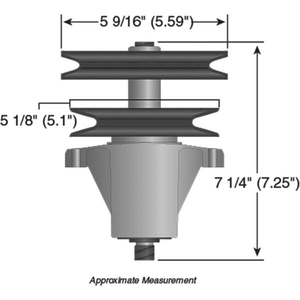 Stens Spindle Assembly For Mtd 918-04134D 618-04134D 285-748 - 285-748