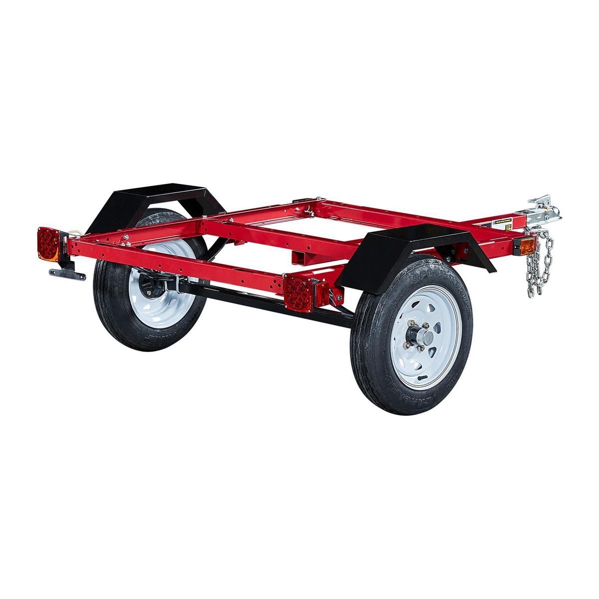 Haul-Master Remolque utilitario de 1090 lb de capacidad, 40-1/2 pulgadas x 48 pulgadas - 62665