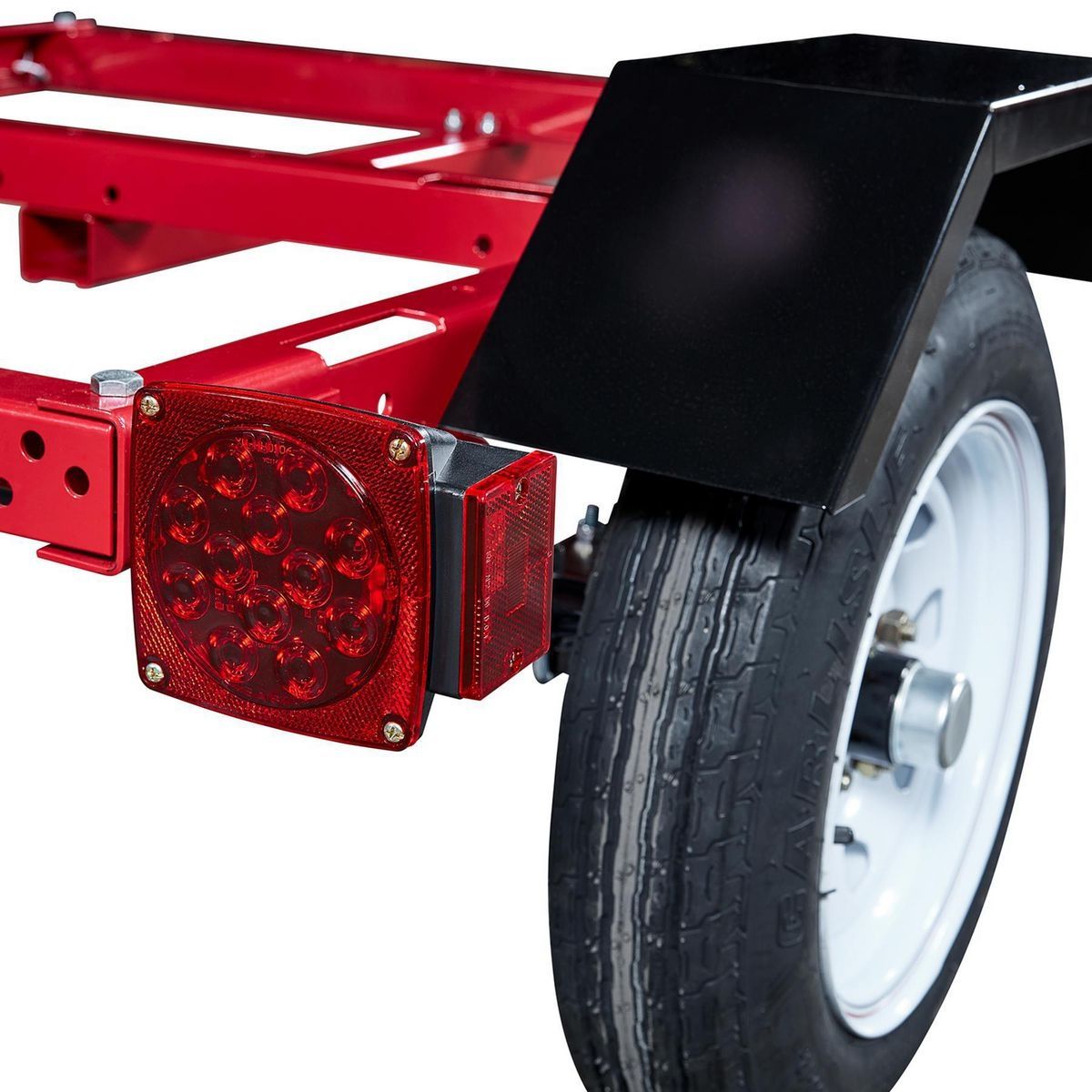 Haul-Master Remolque utilitario de 1090 lb de capacidad, 40-1/2 pulgadas x 48 pulgadas - 62665