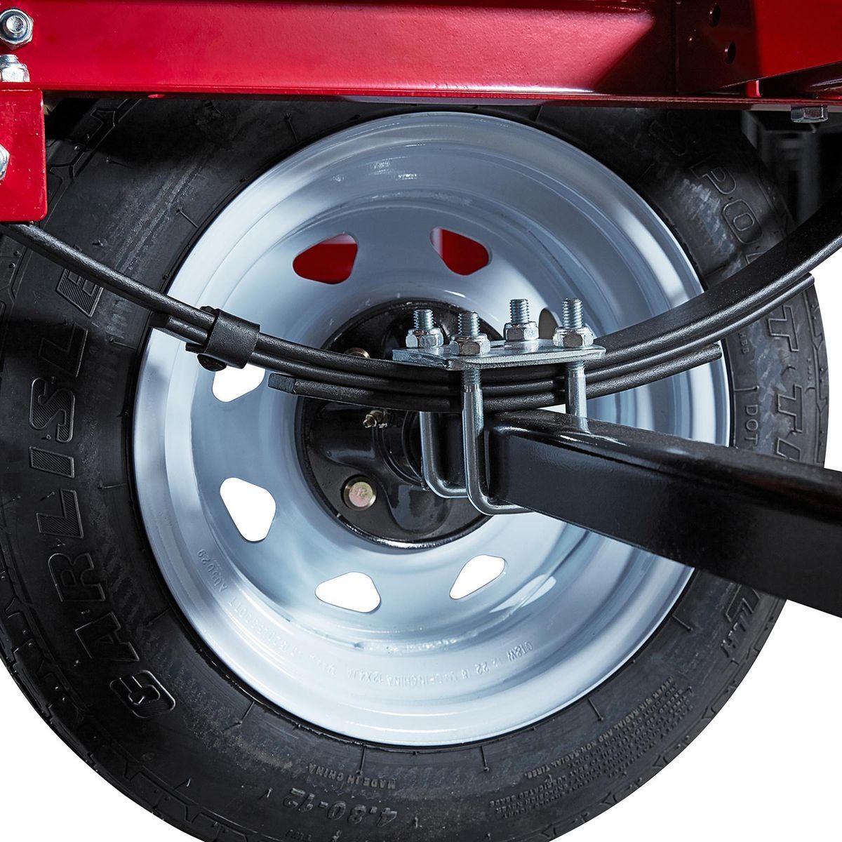 Haul-Master Remolque utilitario de 1090 lb de capacidad, 40-1/2 pulgadas x 48 pulgadas - 62665