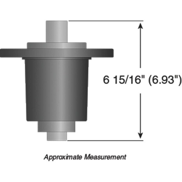 Stens New 285-877 Spindle Assembly For Bobcat Zt223 With 52 In. Deck 2720759 Height 5-1/2 In. - 285-877