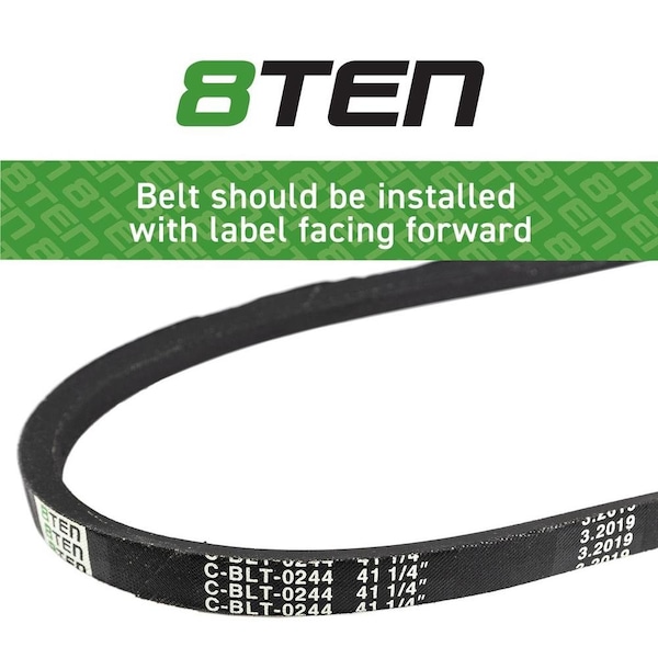 Aftermarket Drive Belt MTD Fits Cub Cadet 95404208A 95404208 75404208A - C-BLT-0244-810