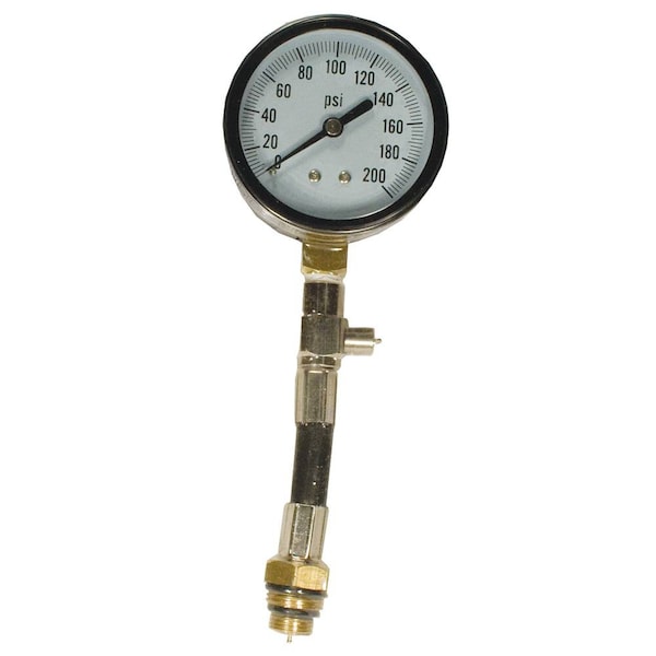 Stens Compression Tester, 2-3/4 Diameter, Reads Up To 200 Psi, 3/4 Hex At Base 752-311 - 752-311