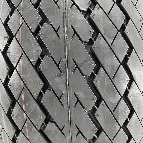 Rubbermaster - Steel Master Rubbermaster 18x8.50-8 4 Ply Sawtooth Tire and 4 on 4 Stamped Wheel Assembly - 599000