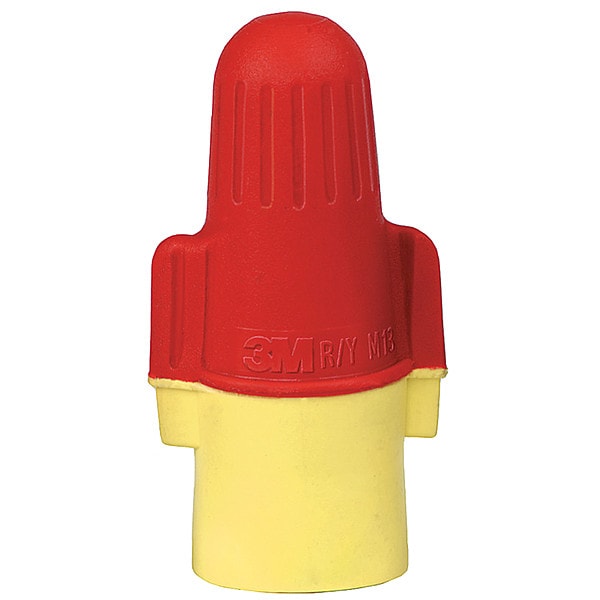 Conector retorcido para alambre, 18-8 AWG, Paquete de 500 - R/Y+Jug.