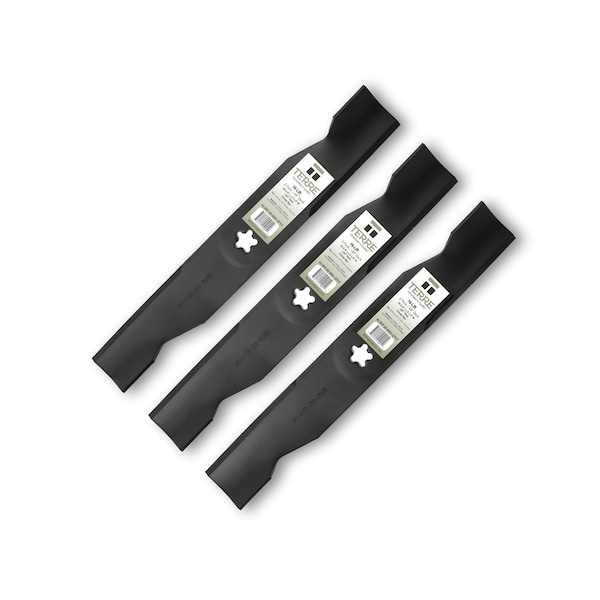 T Terre 3-Pack High Lift Lawn Mower Blades for a 50 Inch Mower Deck, 3PK - 41-AYP-20-0001-QTY3