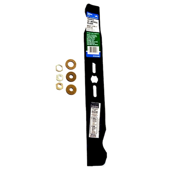 Arnold Arnold 20 in. 3-in-1 Mower Blade For Walk-Behind Mowers 1 pk - 490-100-0090