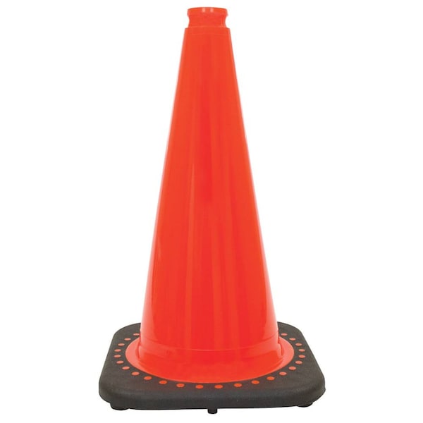 Stens Safety Cone Color Red/Orange With Black Base, Size 18" Ht Lawn Mowers - 751-477