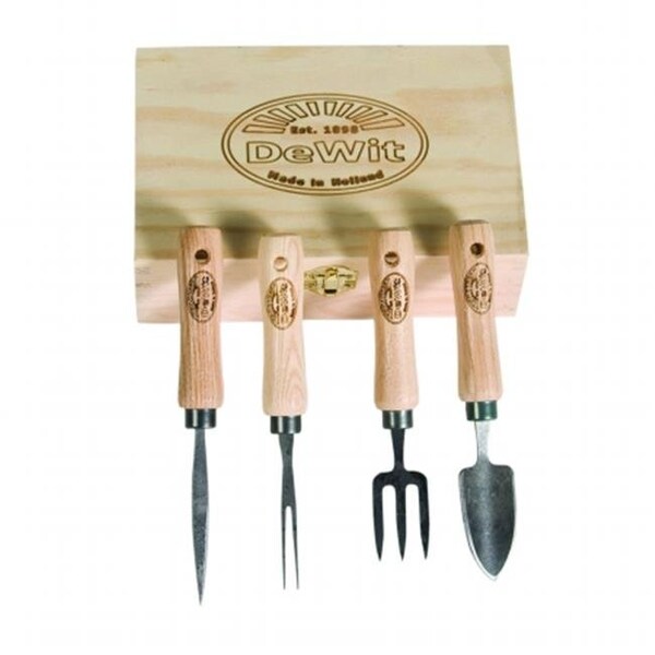 Tdi Brands TDI Brands 31-3478 Dewit Bonsai Tool Kit in Wooden Box; 4 Piece - 31-3478