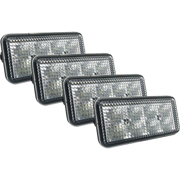 Tiger Lights Complete LED Light Kit For Kubota SVL65-2, SVL65-2C V0511-53510; - KUBOTAKIT-1