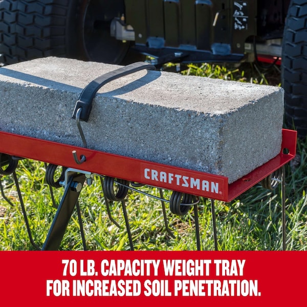Craftsman 40" Tow-Behind Lawn Dethatcher - CMXGZBF7124315