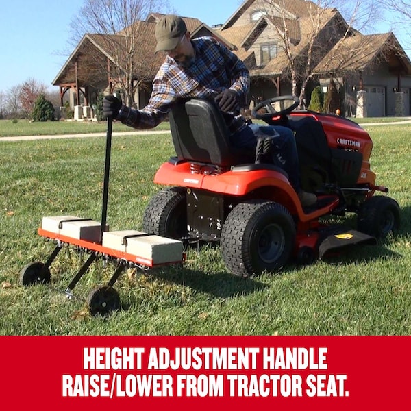 Craftsman 40" Tow-Behind Lawn Dethatcher - CMXGZBF7124315
