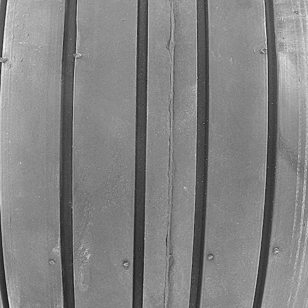 Rubbermaster - Steel Master Rubbermaster 18x8.50-8 4 Ply Rib Tire and 4 on 4 Stamped Wheel Assembly - 598998