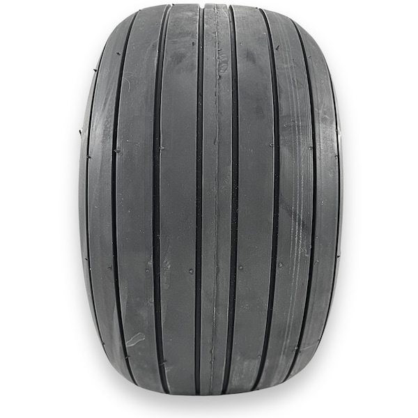 Rubbermaster - Steel Master Rubbermaster 18x8.50-8 4 Ply Rib Tire and 4 on 4 Stamped Wheel Assembly - 598998
