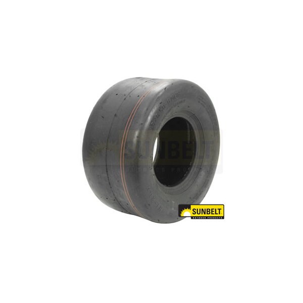 A & I Products 13x6.5x6 Lawn Mower Tire, 4 Ply, Smooth - A-B1SUT29