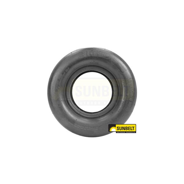 A & I Products 13x6.5x6 Lawn Mower Tire, 4 Ply, Smooth - A-B1SUT29