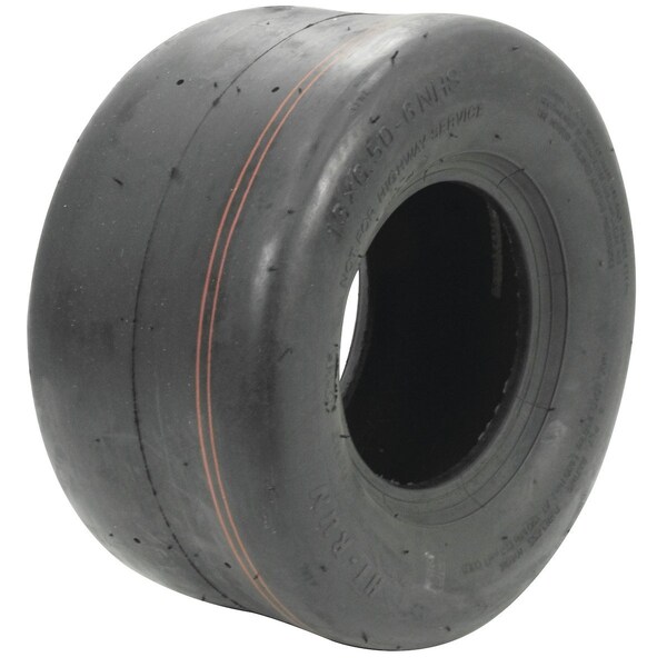 A & I Products 13x6.5x6 Lawn Mower Tire, 4 Ply, Smooth - A-B1SUT29