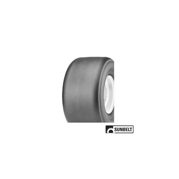 A & I Products 13x6.5x6 Lawn Mower Tire, 4 Ply, Smooth - A-B1SUT29