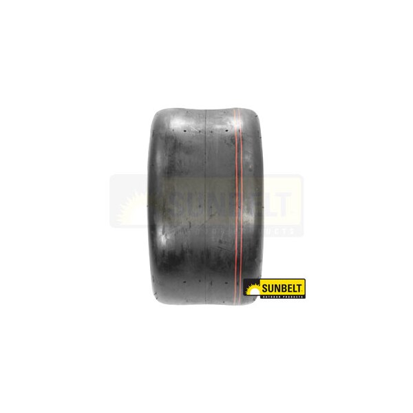 A & I Products 13x6.5x6 Lawn Mower Tire, 4 Ply, Smooth - A-B1SUT29