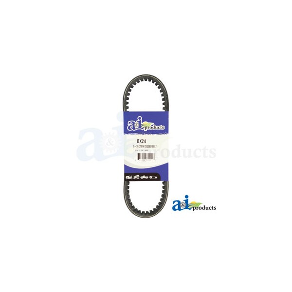 A & I Products Cogged Classical V-Belt (5/8" X 26") 0" x0" x0" - A-BX24