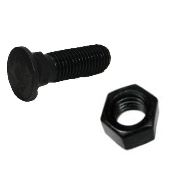 Aic Replacement Parts Plow Bolt & Nut for Blades Cutting Edges 5/8-11x2 1/4 Grade 8 PM06705 - KT-BUF40-0002
