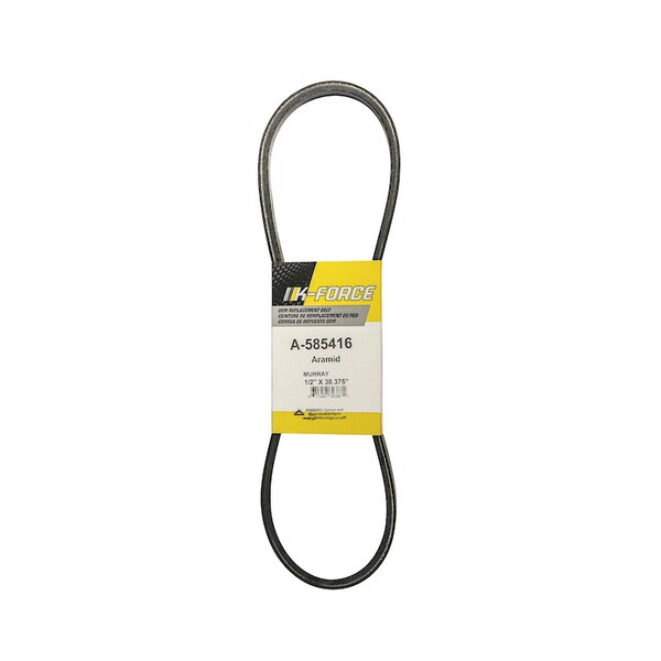 A & I Products Belt, Bracket Auger Drive 16" x4" x0.5" - A-585416