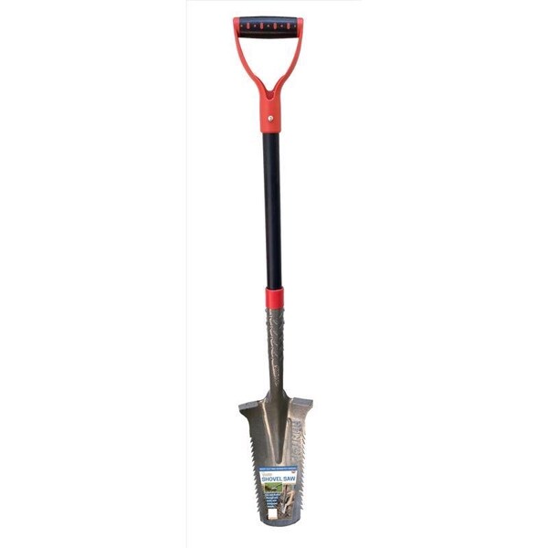 Shovel Saw Shovel Saw 45 in. Steel V-Shaped Trenching Shovel Fiberglass Handle - SAWSHOVRTL